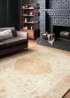 Rosette ROS-03 Ivory/Terracotta Area Rug