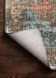 Skye SKY-07 Terracotta/Sky 2'3"x3'9" Area Rug