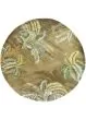 Sparta 3102 Moss Palm Trees Area Rug