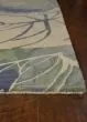 Sparta 3105 Blue/Green Silhouette Area Rug