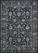 Sultan Treasures All Over Mashhad Black Area Rug