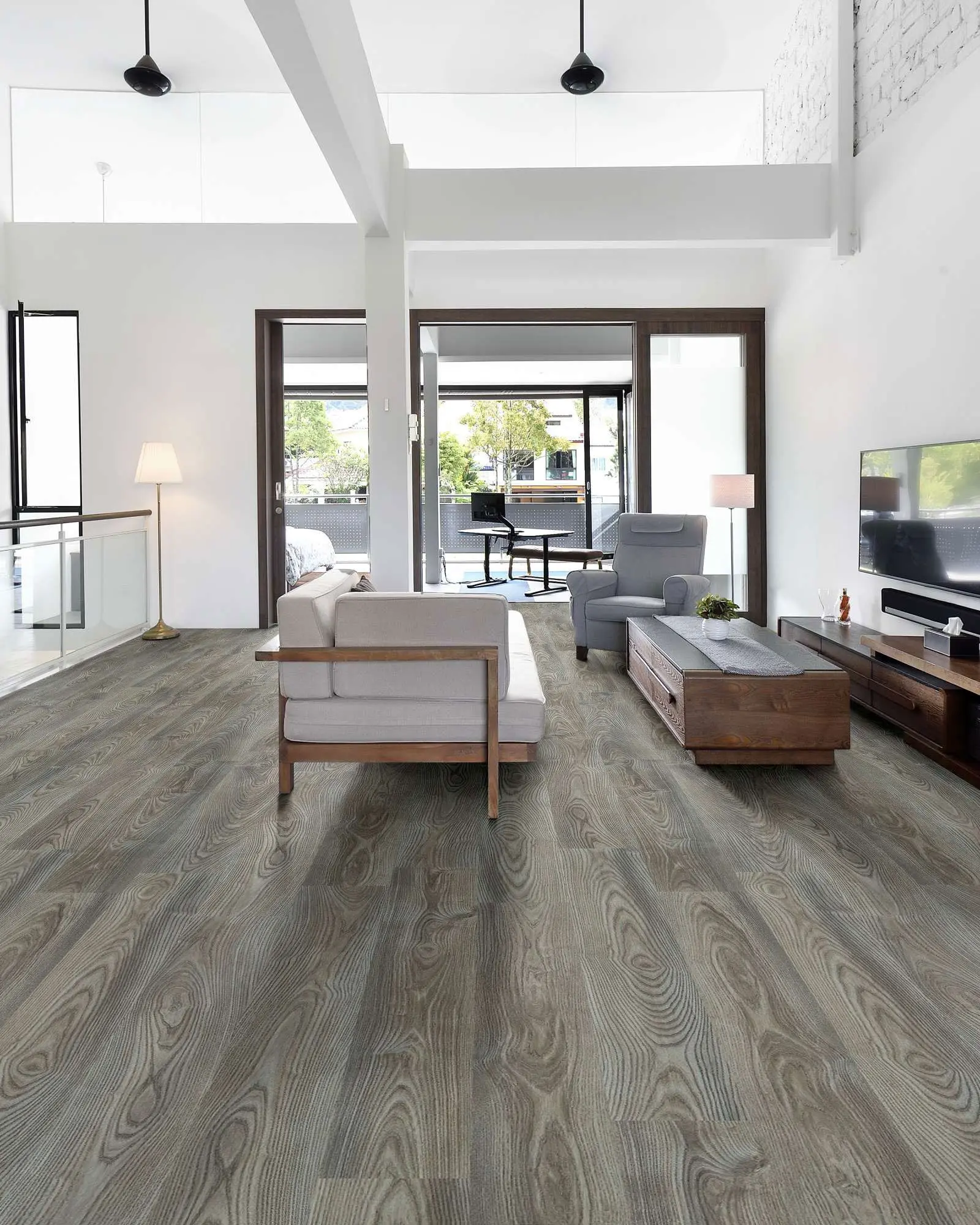 Shaw Anvil Grey Chestnut - Luxury Vinyl | Carpet Exchange