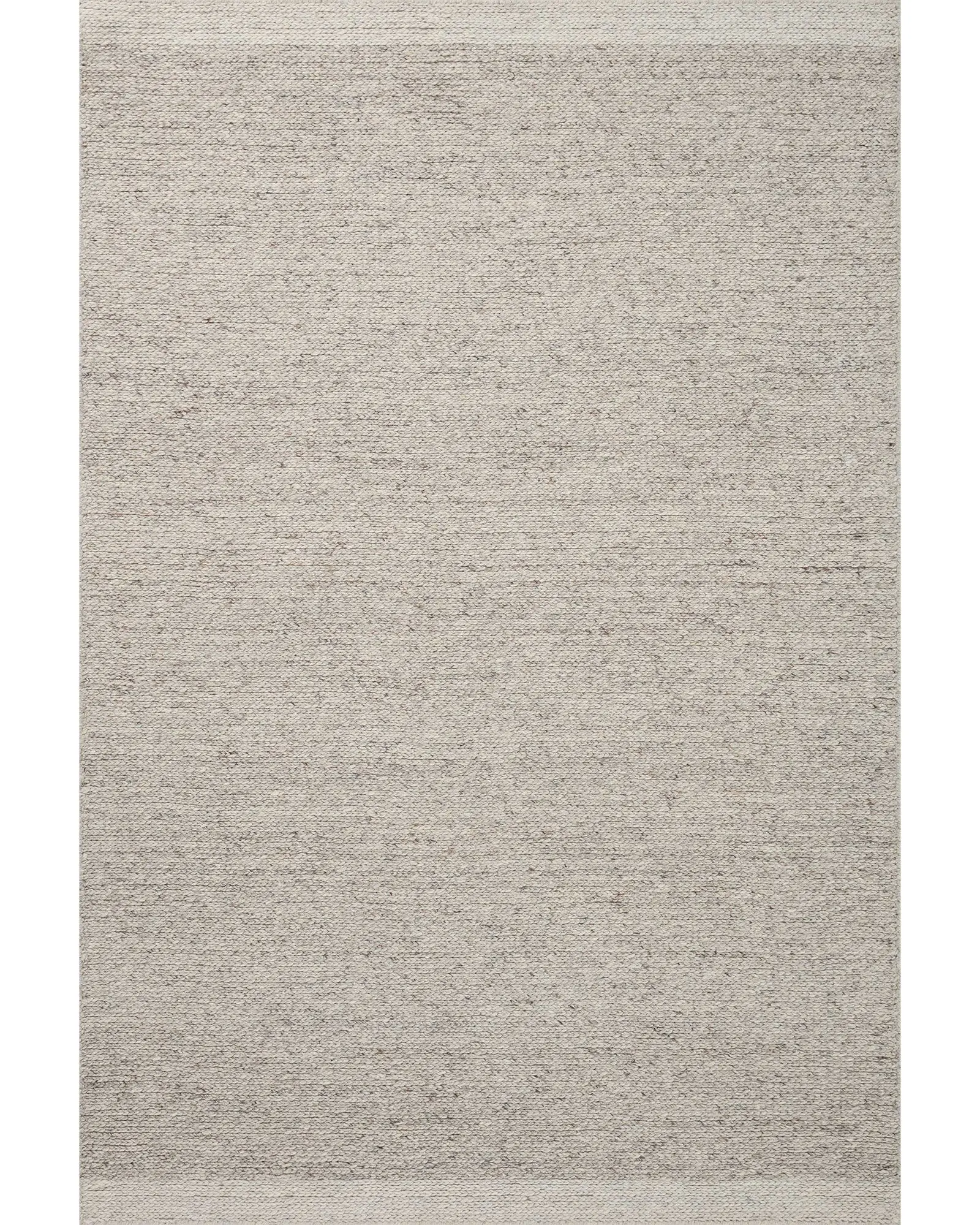 Loloi Ashby ASH-03 Silver/Ivory Area Rug | Carpet Exchange