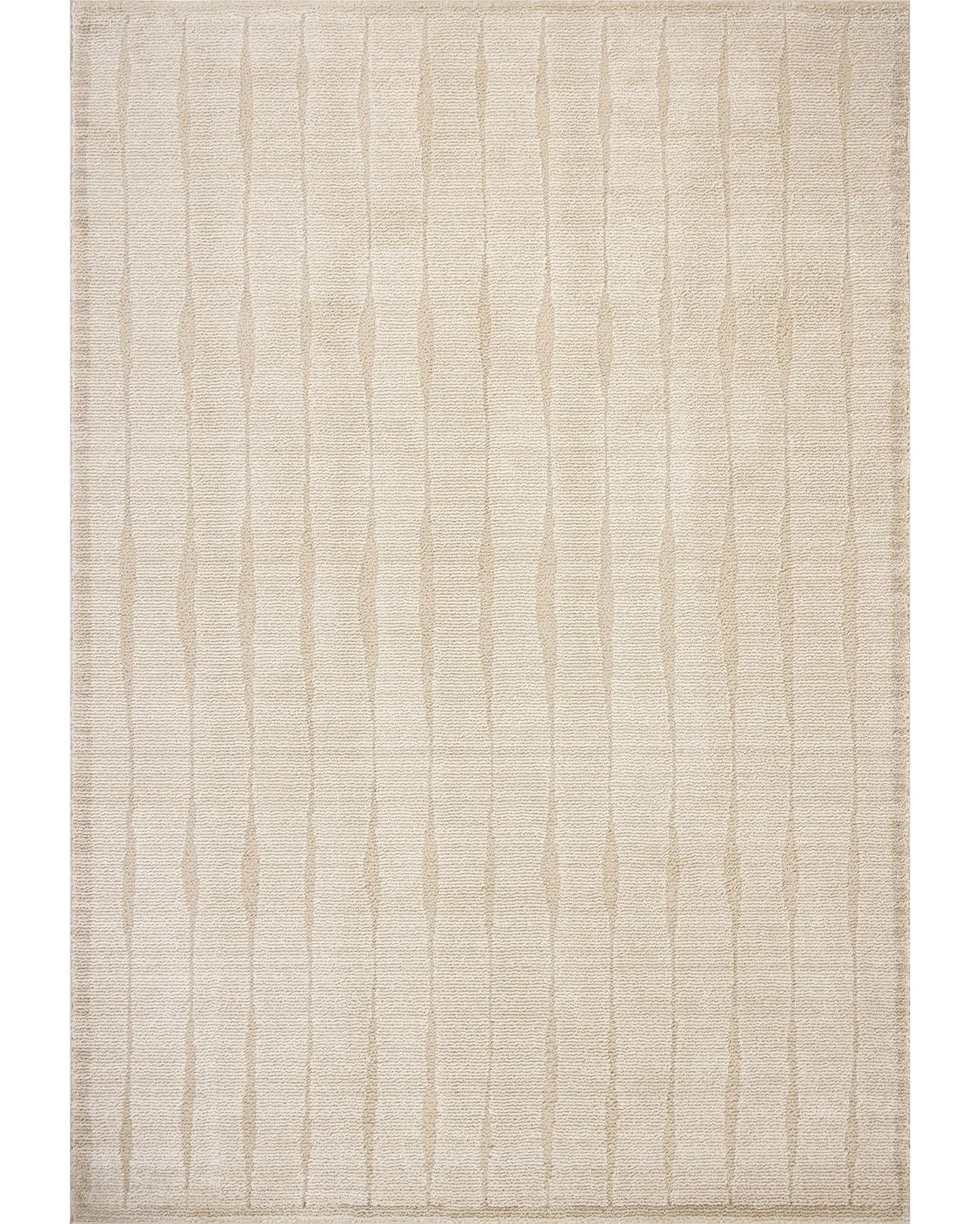 Loloi Calvin CLV-02 Ivory/Oatmeal Area Rug | Carpet Exchange