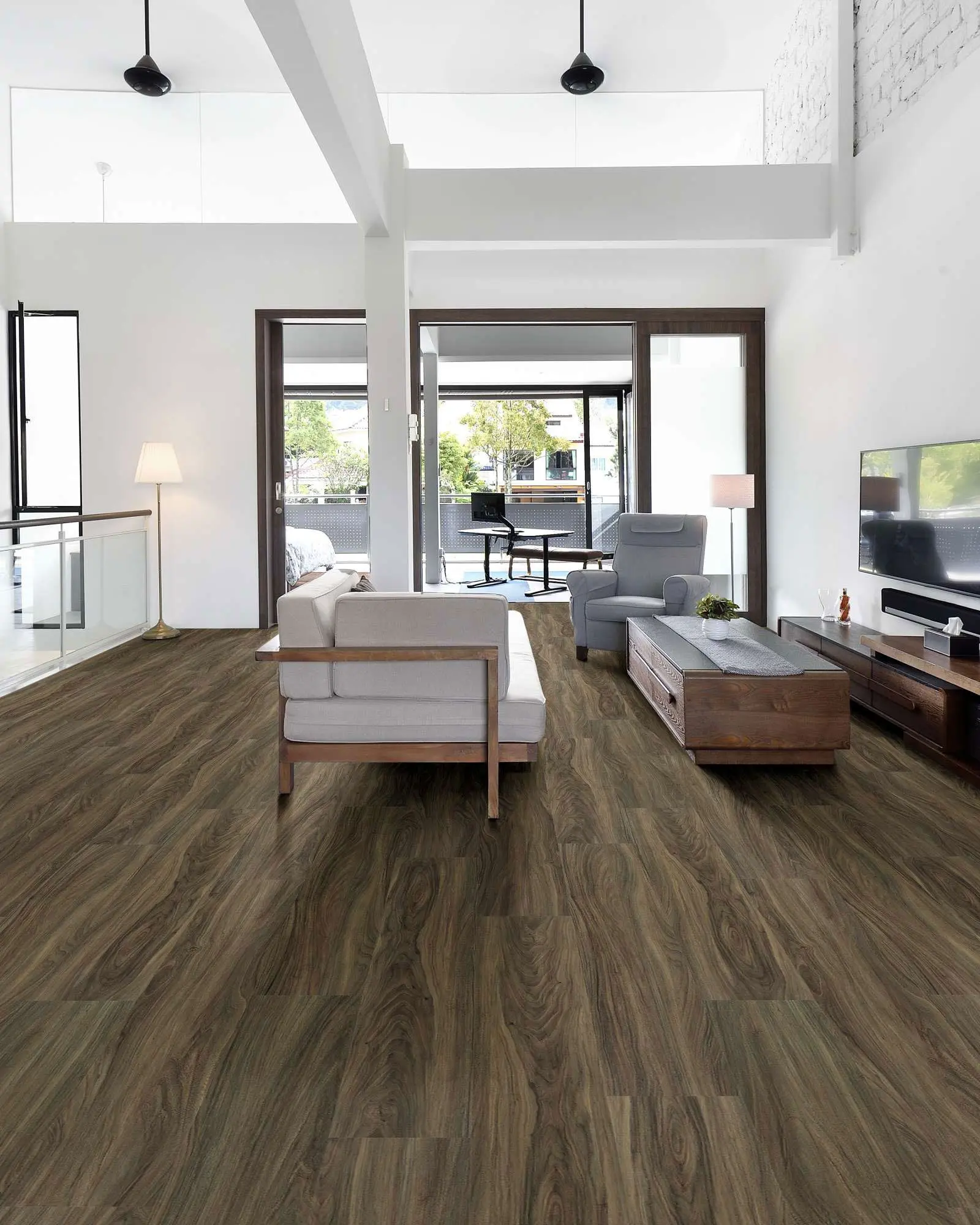 Shaw Endura Plus Cinnamon Walnut - LVT | Carpet Exchange