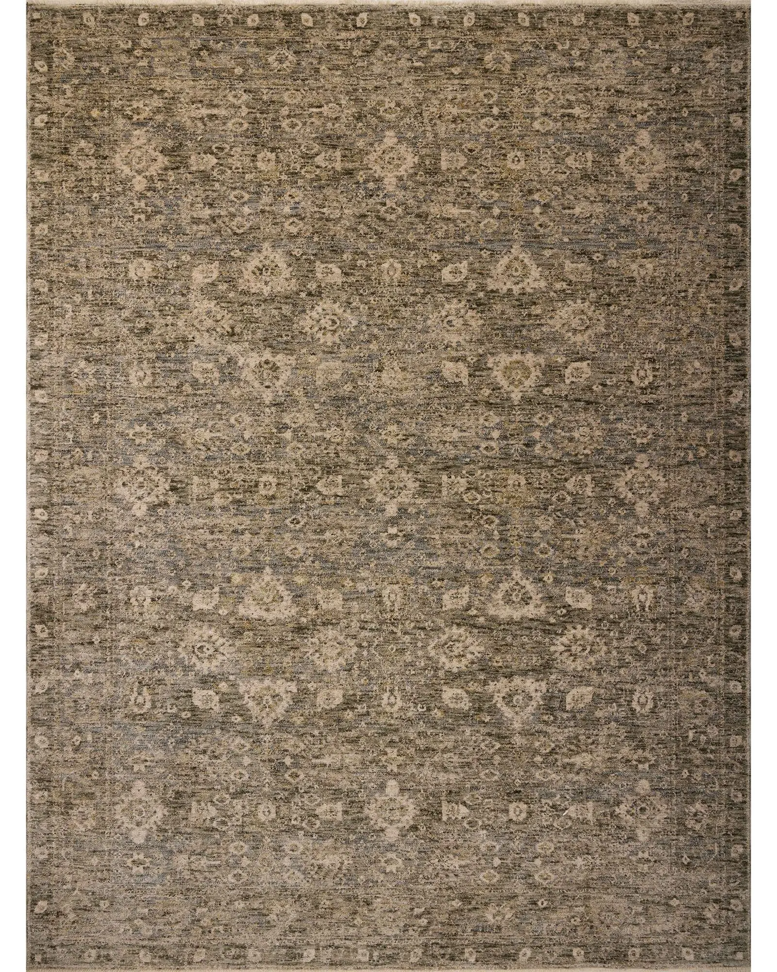 Loloi Junie JUE-06 Lagoon/Natural Area Rug | Carpet Exchange