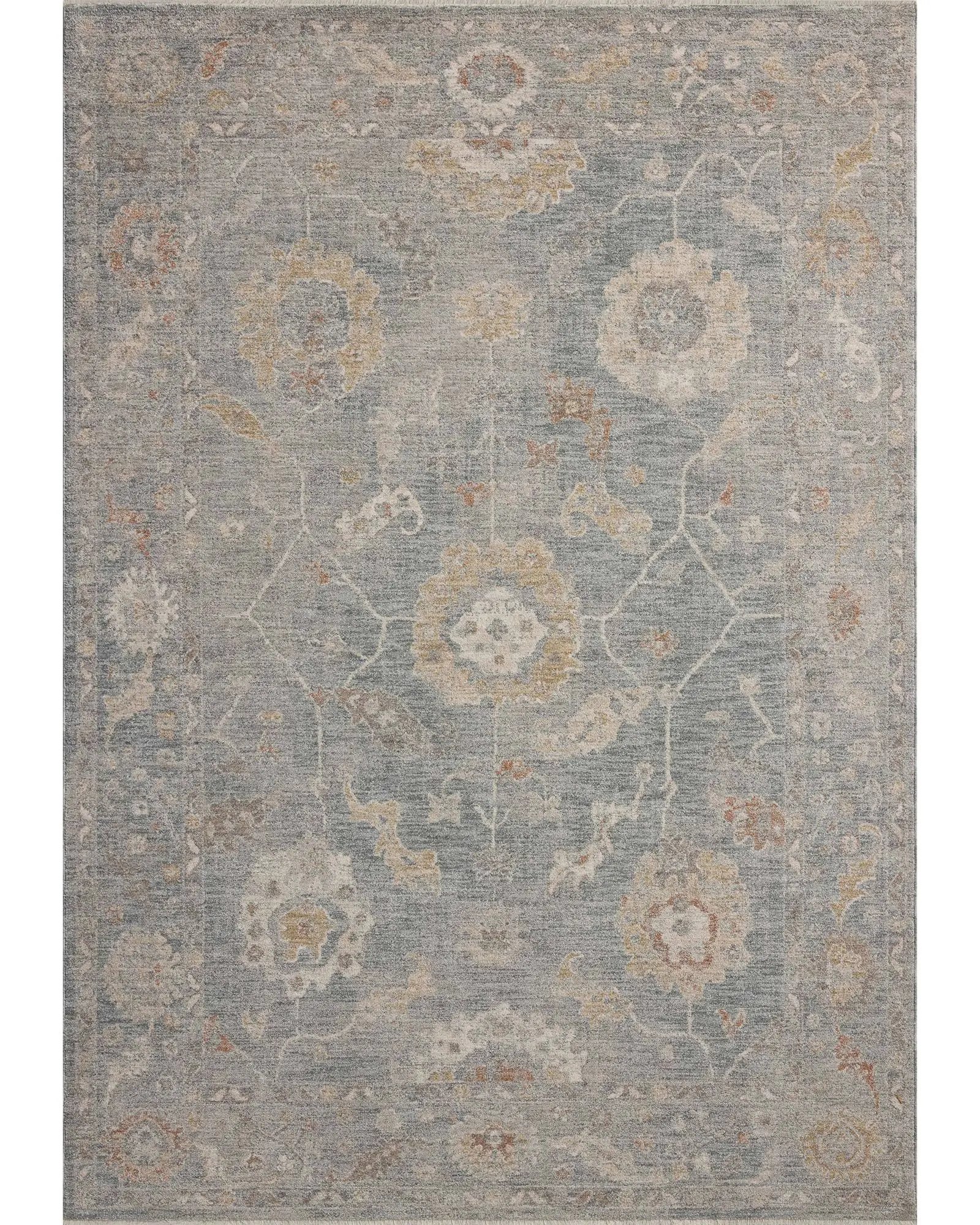 Loloi Louisa LOI-02 Ocean Sunset Area Rug | Carpet Exchange