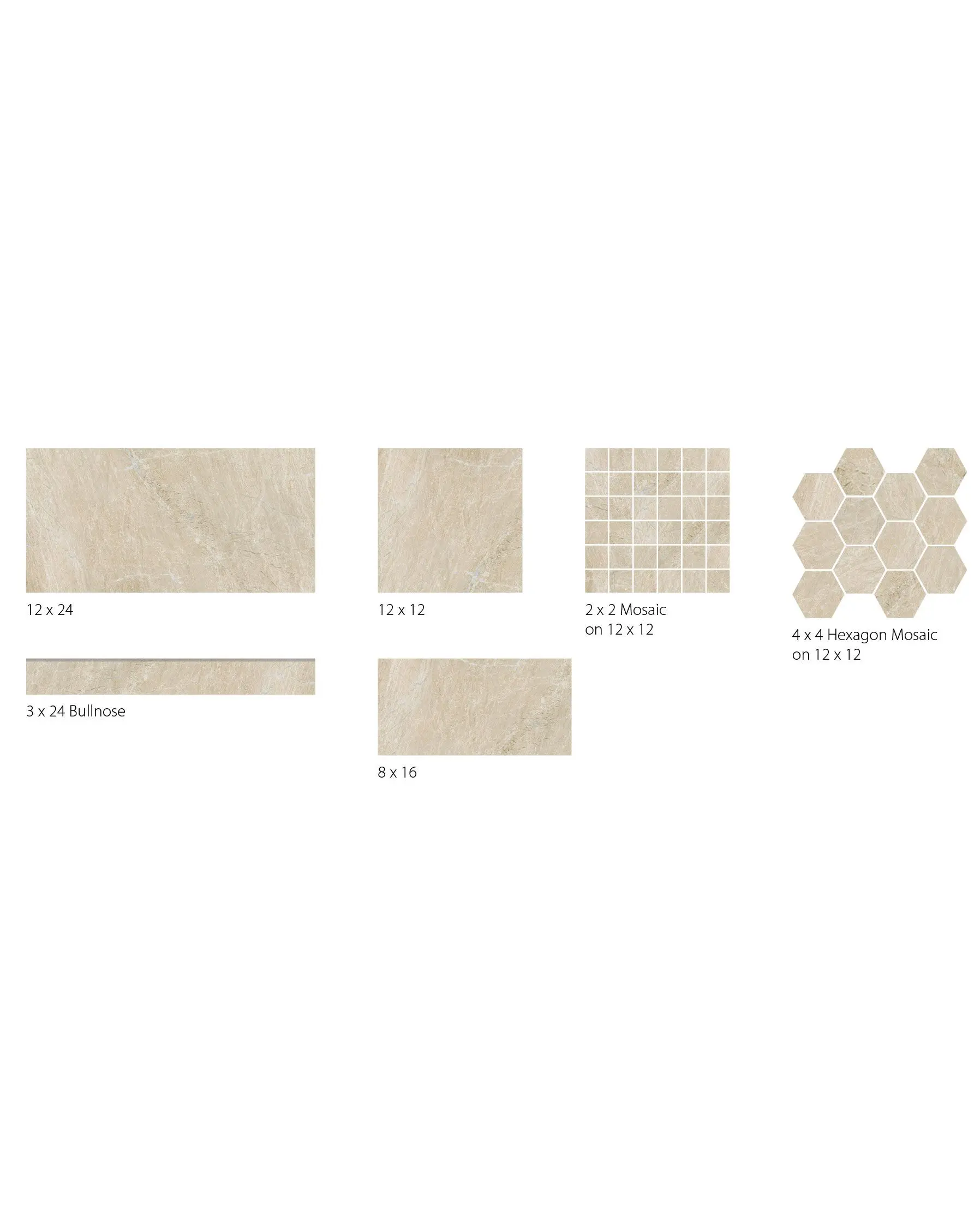 Surface Art Miraloma Sand 12x24 Tile | Carpet Exchange