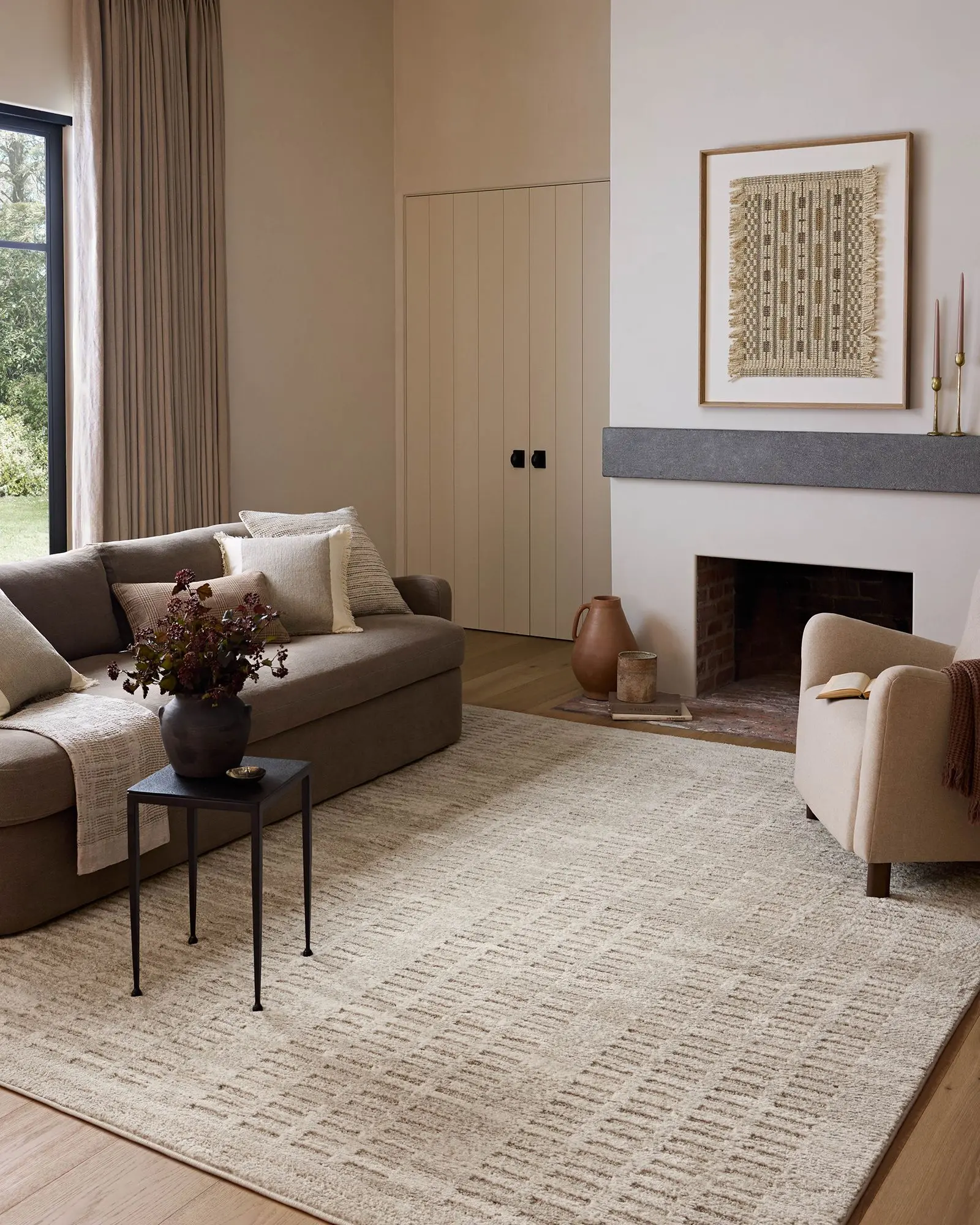 Loloi Monty MOT-03 Ivory/Beige Rug | Carpet Exchange