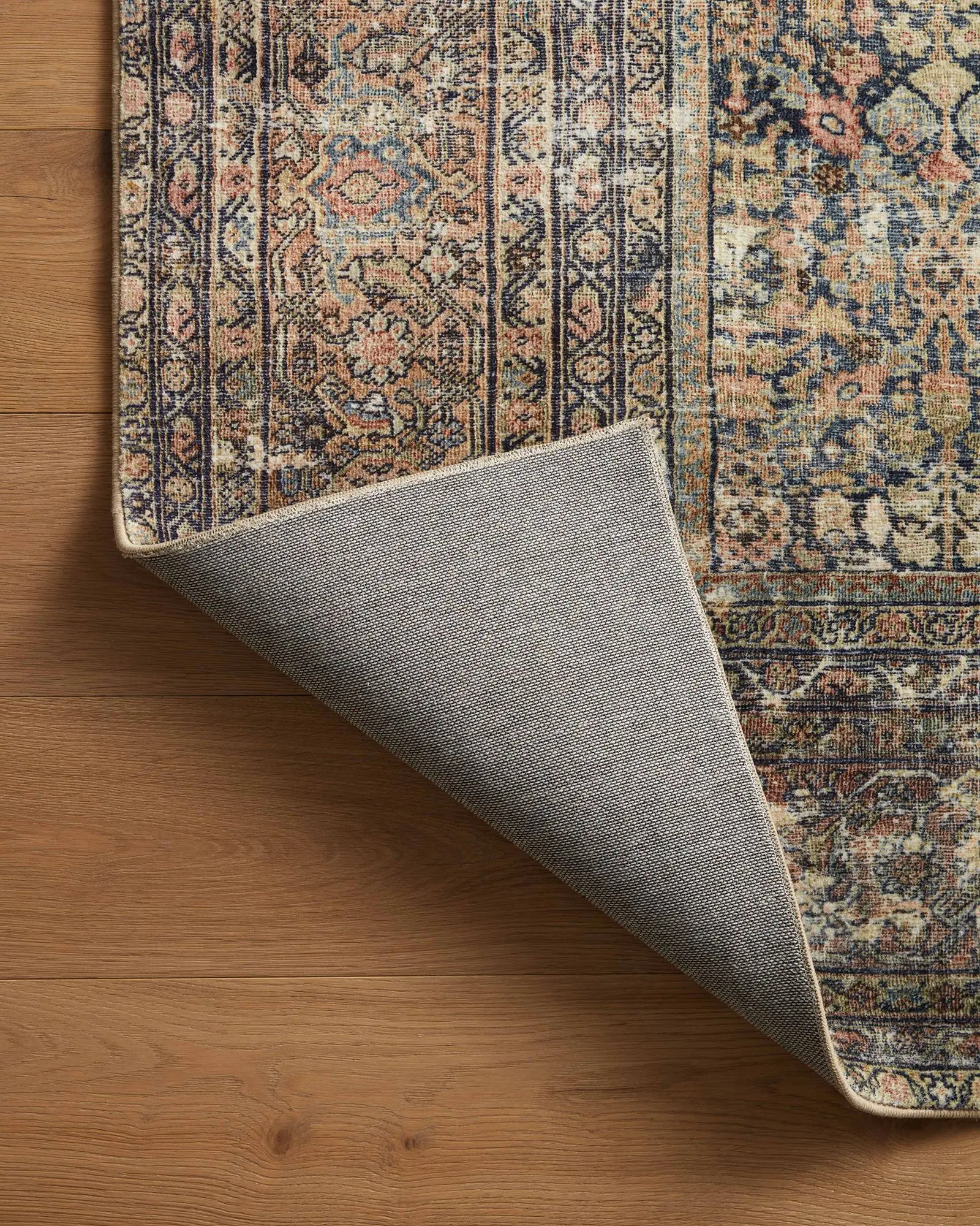 Loloi Morgan MOG-03 Denim/Multi Area Rug | Carpet Exchange