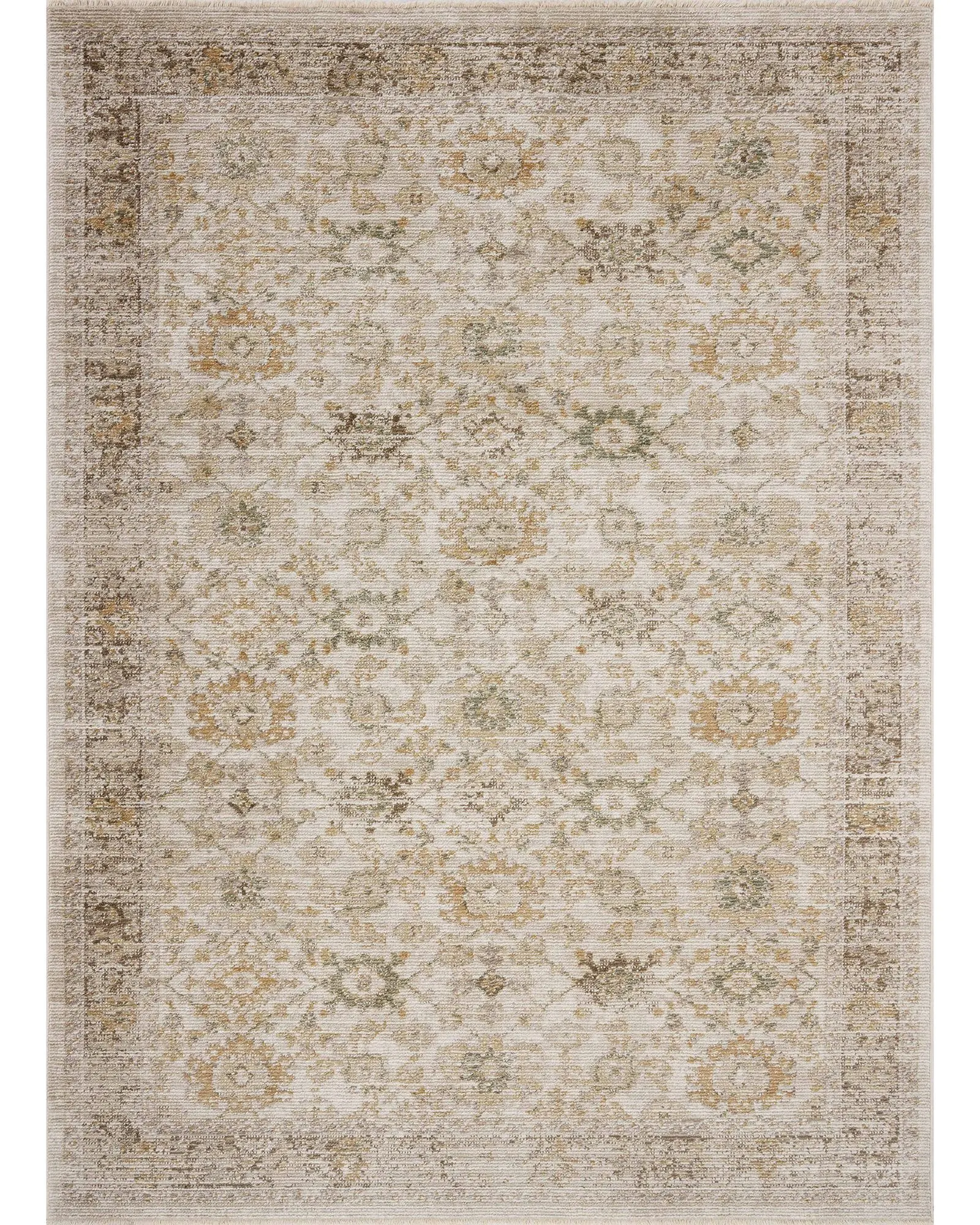 ラグ・カーペット POWISPRO LOGO RUG 4 Loloi Pace PAC-04 Natural/Multi 12x15 Area Rug