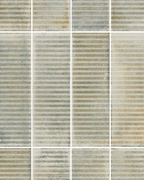 Surface Art Raku Sage 2.5x8 Deco Tile | Carpet Exchange