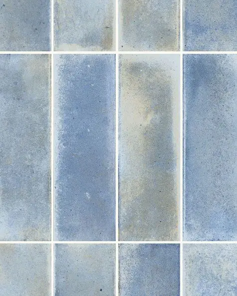 Square Ocean – 海のかけら【24cm×24cm】 Surface Art Raku Sea 2.5x8 Deco Tile | Carpet Exchange