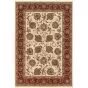 Ariana 117j Ivory/Red Area Rug