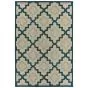 Latitude 804i Grey/Blue Area Rug