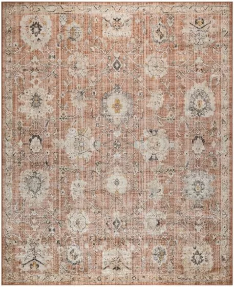 Oushak Home OUS01 Rust Area Rug