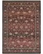 Kashimar Floral Vase Rust Area Rug