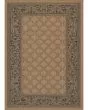 Recife Garden Lattice Cocoa/Black Area Rug