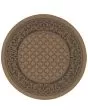 Recife Garden Lattice Cocoa/Black Area Rug