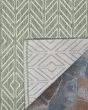 Recife Cabana Tile Sage Leaf/Ivory Area Rug