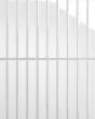 Le Cafe White Glossy Porcelain 1"x6" Straight Stack Mosaic Tile