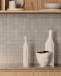 Absolute White Porcelain Slate Matte Tile