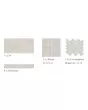 Absolute White Porcelain Slate Matte Tile