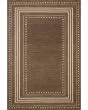 Alfie ALF-02 Bark/Natural 2'3"x3'9" Area Rug
