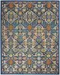 Allur ALR03 Navy Multicolor Area Rug