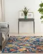 Allur ALR09 Navy Multicolor Area Rug