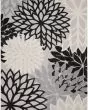 Aloha ALH05 Black White Area Rug