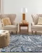 Aloha ALH18 Ivory/Navy Area Rug
