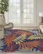 Aloha ALH18 Navy Multicolor Area Rug