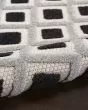 Aloha ALH26 Black White Area Rug