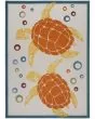 Aloha ALH27 Teal Multi Area Rug
