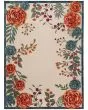 Aloha ALH32 Ivory Multicolor 10'x14' Area Rug