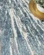 Ambiance AMI01 Blue Silver Area Rug