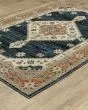 Andorra 2281e Blue/Orange Area Rug