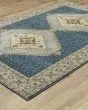 Andorra 2430a Blue/Gold Area Rug