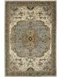 Andorra 2451b Ivory/Blue Area Rug