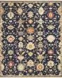 Antique Bloom ANB01 Navy Area Rug