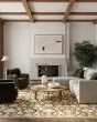 Antique Bloom ANB02 Mocha Multicolor Area Rug