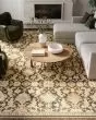 Antique Bloom ANB02 Mocha Multicolor Area Rug