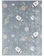 Astra Machine Washable ASW18 Blue Rug