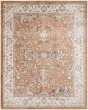 Astra Machine Washable ASW20 Rust Ivory 3'3"x5' Area Rug