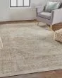 Aura 3734F Ivory/Gold Area Rug