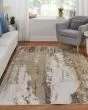 Aura 39LMF Ivory/Gold/Brown Rug