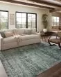 Banks BAN-03 Blue/Lagoon Area Rug