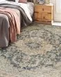 Bergama BE3 Navy Area Rug