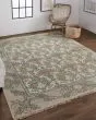 Beall 6714F Ivory/Pink/Green Rug
